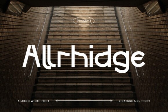 Allrhidge: The Premium Sans Serif Font for Polished Brand Identity