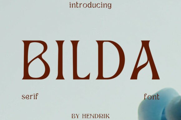 Bilda: The Perfect Serif Font for Handmade Labels and Printables