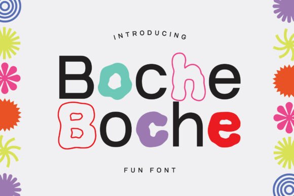Boche: The Playful Sans Serif Typeface for Modern Web Design