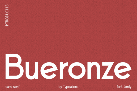 Bueronze: The Modern Typeface for Scroll-Stopping Marketing
