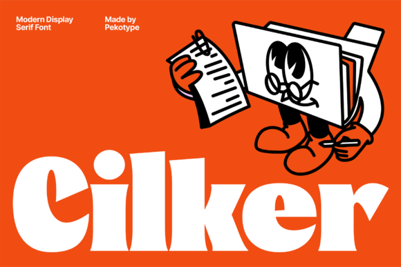 Cilker: The Bold Sans Serif Typeface for Standout Branding