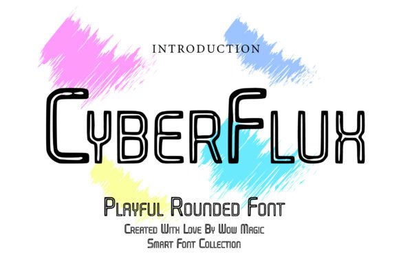 Cyberflux: A Futuristic Slab Serif for Bold Brand Identity