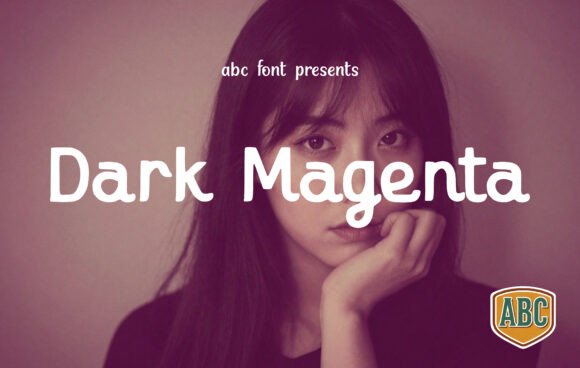 Dark Magenta: The Serif Font That Elevates Small Business Branding