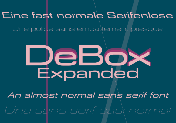 Debox Expanded: A Cinematic Sans Serif for Bold Web Design
