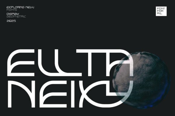 Elltaneixy: A Modern Sans Serif Font for Editorial Design