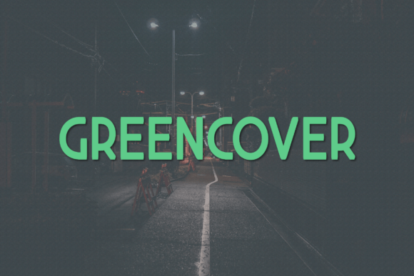 Greencover: A Modern Sans Serif Typeface for Editorial Design