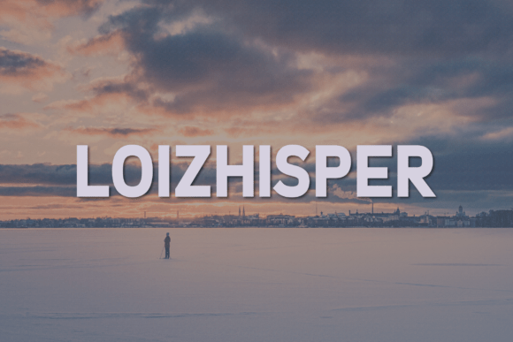 Loizhisper: The Modern Sans Serif Font for Serious Brands