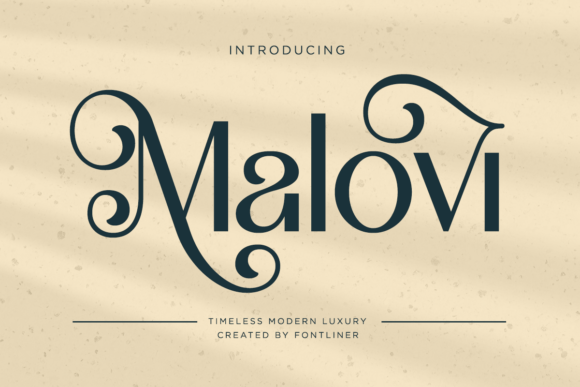 Malovi: The Serif Font That Elevates Small Business Branding