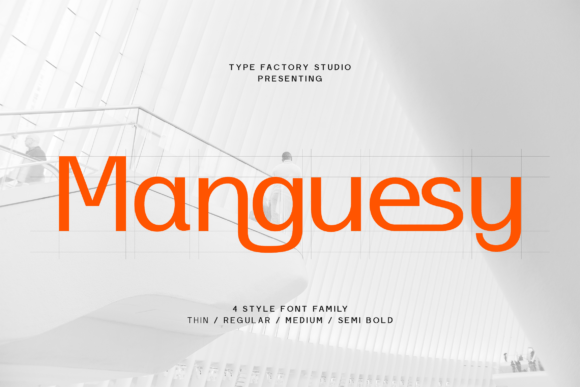 Manguesy: The Modern Sans Serif Typeface for Polished Branding