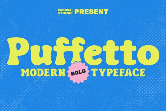 Puffetto: The Bold Serif Font That Brings Joy to Brand Identity