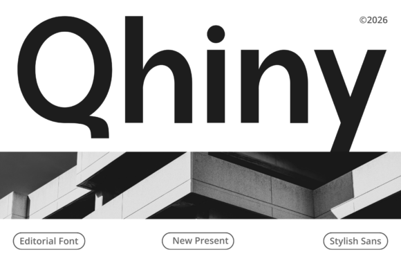 Qhiny Typeface: The Modern Sans Serif for Polished Web Design