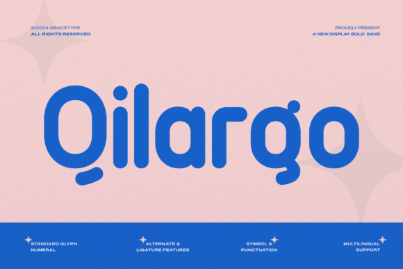 Qilargo: A Bold Sans Serif for Modern Editorial Design