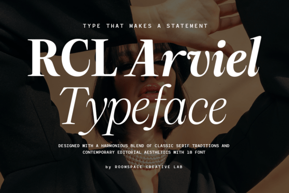 Rcl Arviel Serif Font for Bold Branding