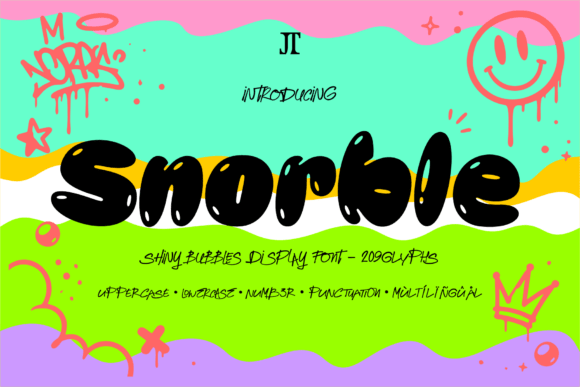 Snorble: The Playful Display Typeface for Web & Digital Brands