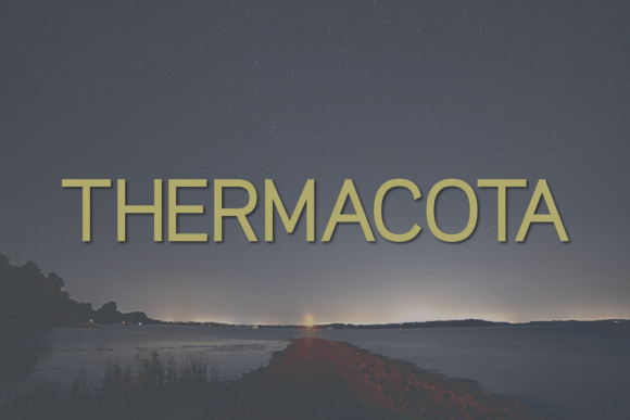 Thermacota: The Modern Sans Serif Font for Handmade Labels & Branding